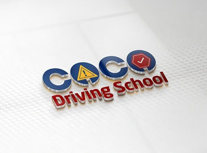 Coco Driving School Logo Design