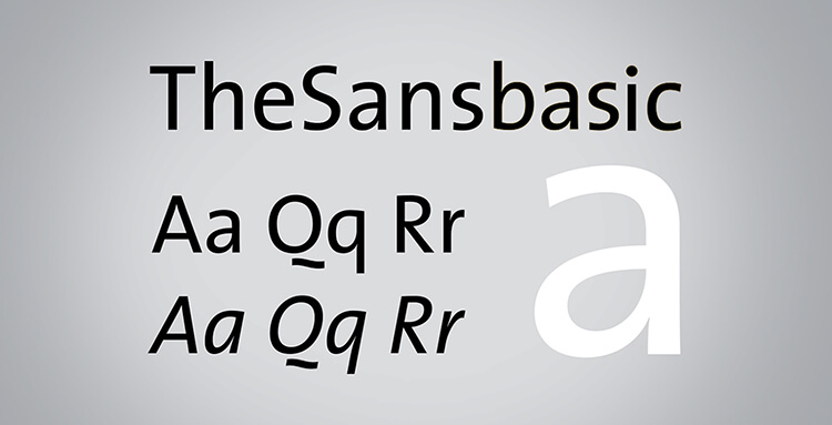 Worst Fonts - TheSans Basic