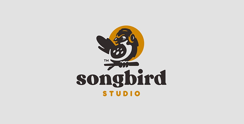 Song Bird Studio Animal Logos