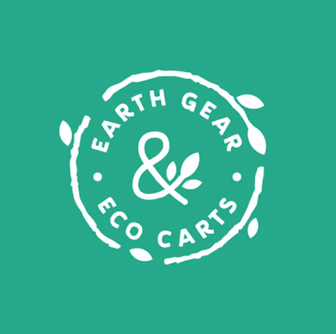 Earth Gear eco Creative Logo Design