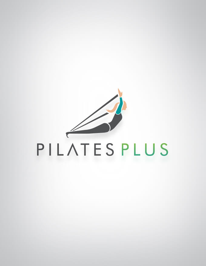 Pilates Plus Creative Logo Design