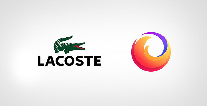 Lacoste And Firefox Logo - Logo Design Trends
