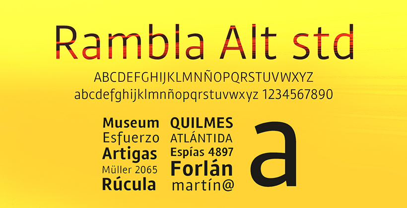 Rambla Alt - Cool Fonts For Logos