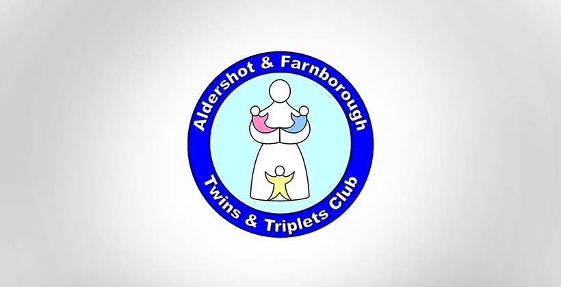 Aldershot & Farnborough Twins & Triplets Club - Funny Logos