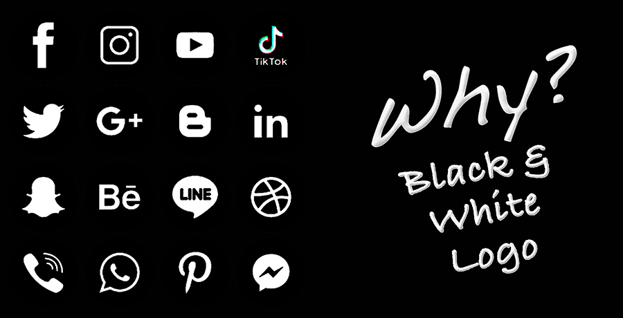 Why you need a black and white logo, why you need monochrome logo