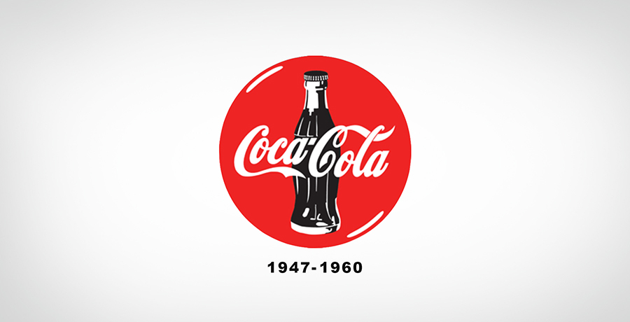 Coca Cola Logo History - 1947 – 1960s