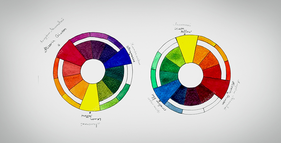 A helpful image on color theory, especially if you own the new KVD