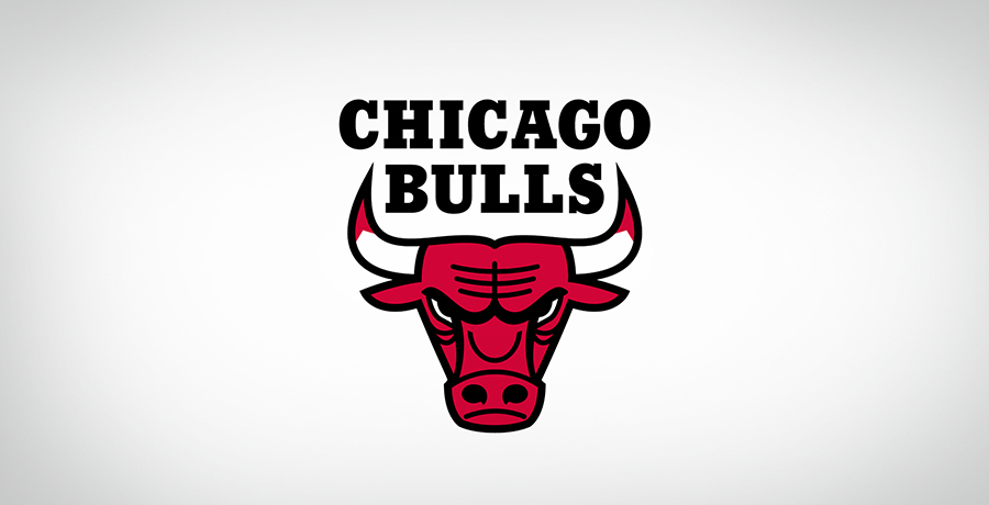 Chicago Bull - Triangle Shape Logo