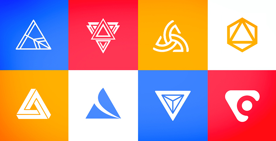 22 famous brands with triangles in their logos