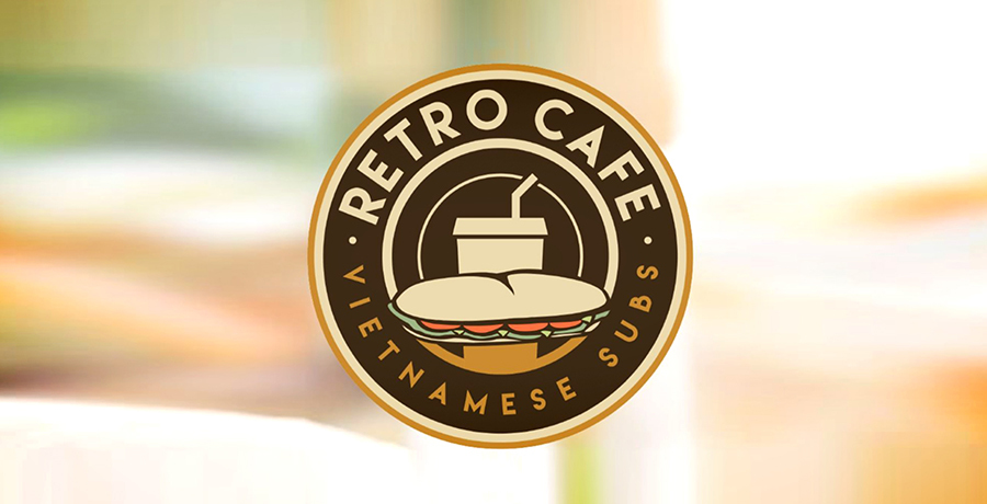 Retro Cafe Logo Design