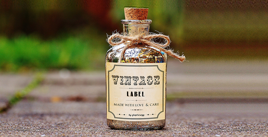 Vintage - label Design