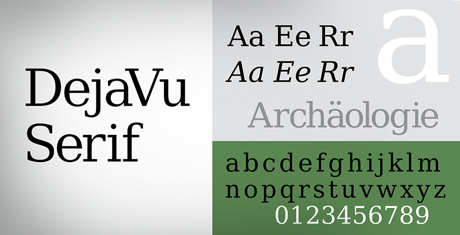 Dejavu Serif - Font For Logo Design