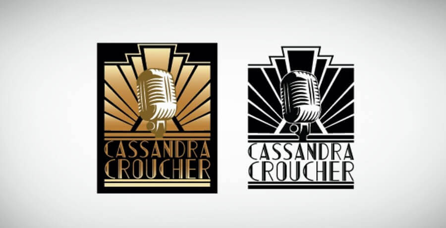 Cassandra Croucher - Art Deco Logo Design