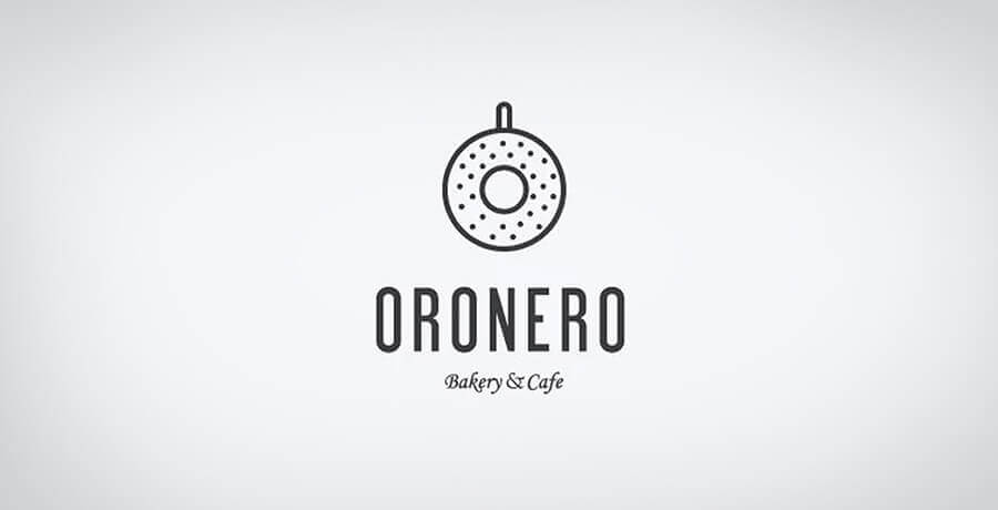 Oronero Logo - Flat Logo Designs