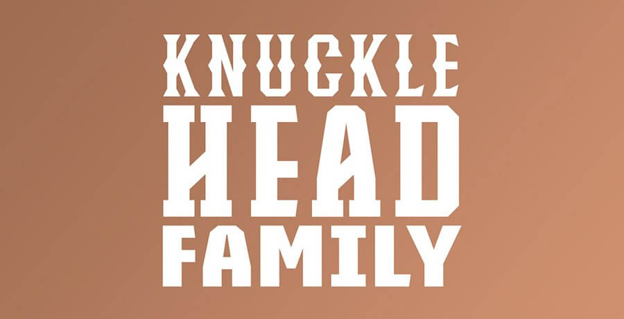 Vintage Fonts 2021 - Knucklehead