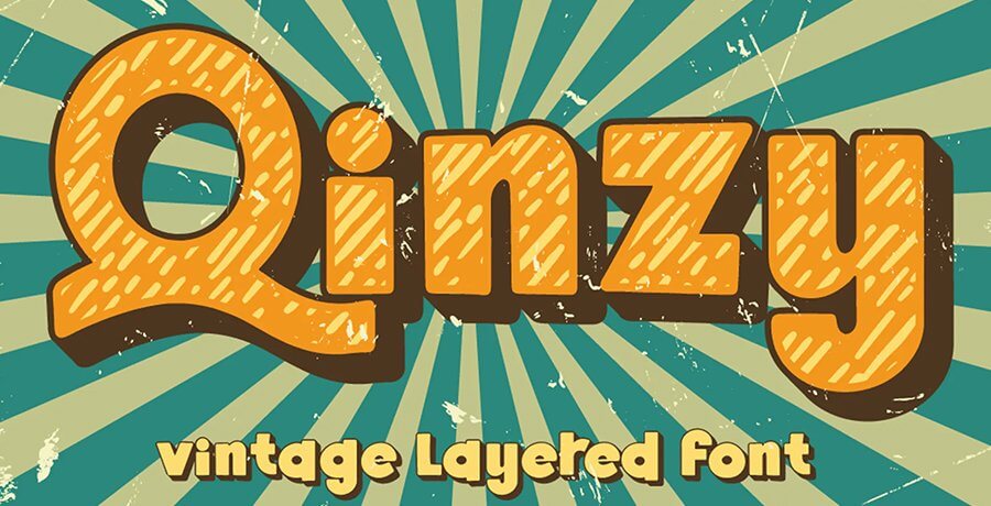 Best Vintage Font - Qinzy