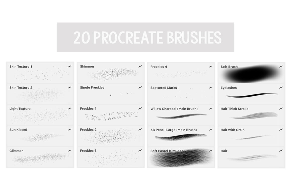 Texture Brushes - Procreat