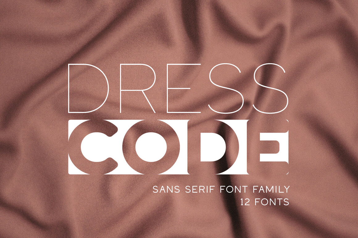 Dress Code – Font Family