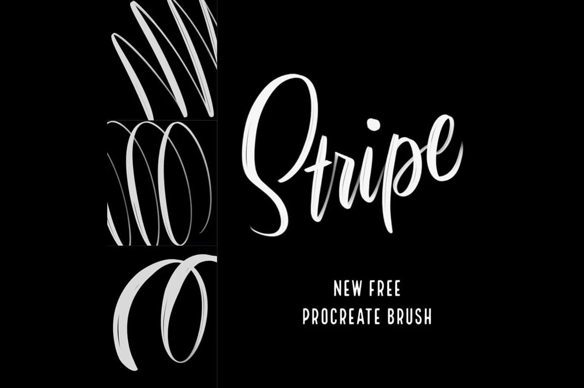 Texture Brushes For Procreate - Stripe